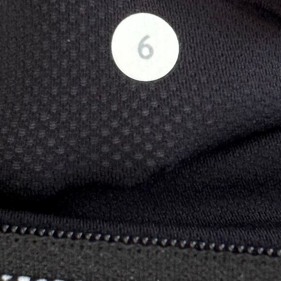 Lululemon Pace Rival Crop Leggings Full-On Luxtreme Dottie Tribe White Black 6 - Picture 13 of 13